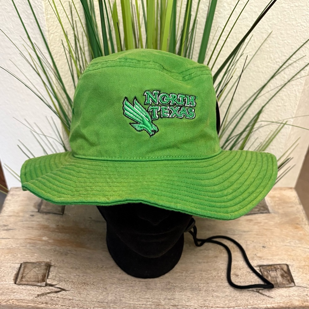 University Of North Texas UNT Green Bucket Hat